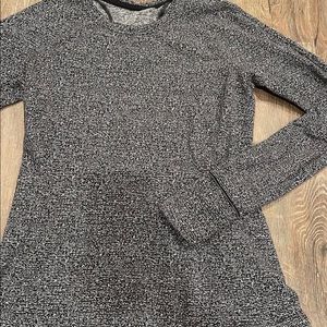 Lululemon Runderful LS Long Sleeve Top Rulu Reconnect Jacquard Grey